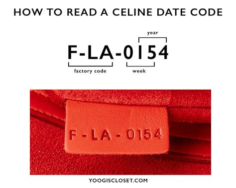 celine box no serial number|celine bags factory code.